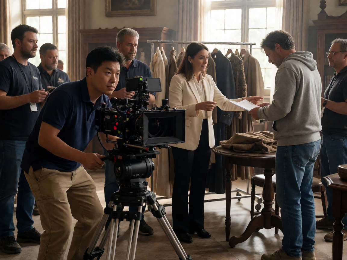 影视制作现场揭秘